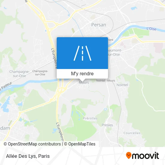 Allée Des Lys plan