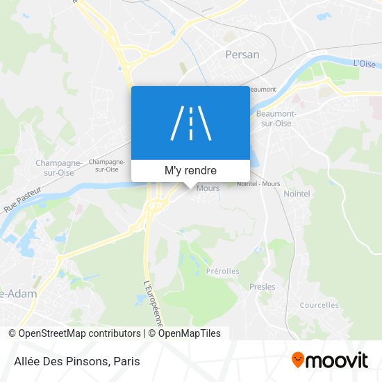 Allée Des Pinsons plan