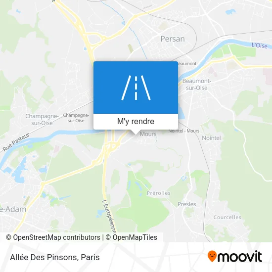 Allée Des Pinsons plan