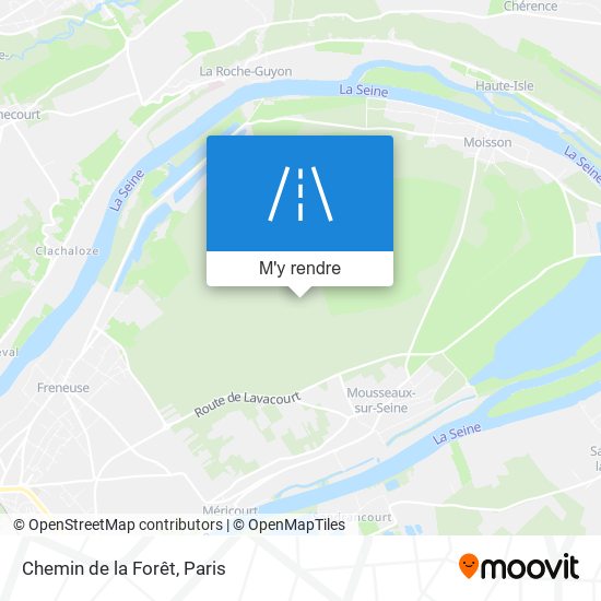 Chemin De La Forêt plan