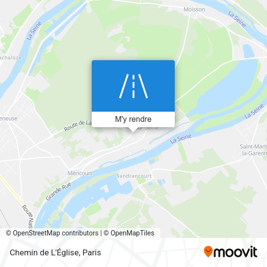 Chemin de L'Église plan