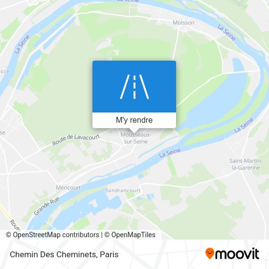 Chemin Des Cheminets plan