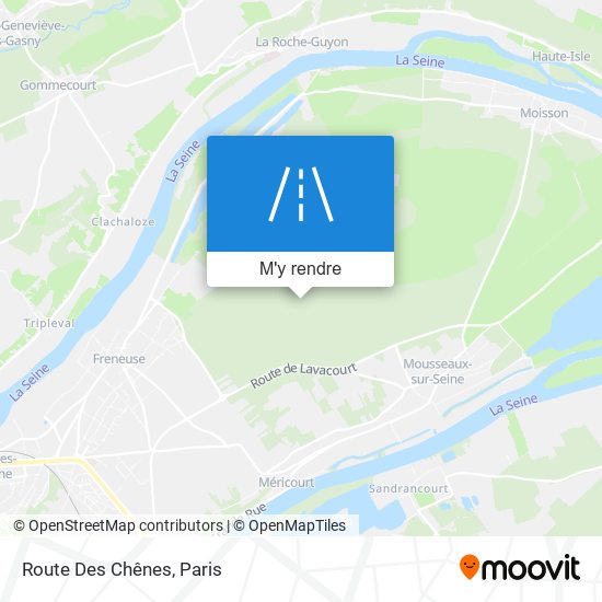 Route Des Chênes plan