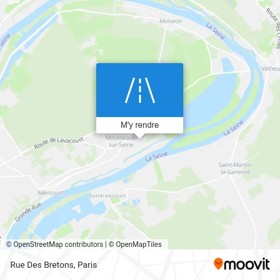 Rue Des Bretons plan