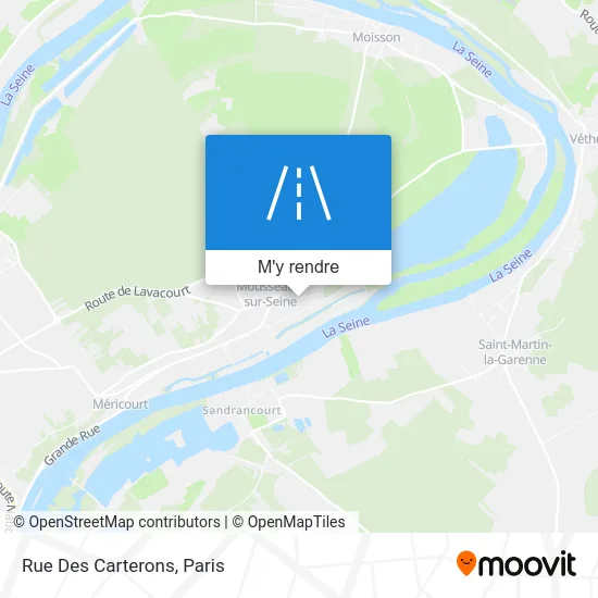 Rue Des Carterons plan