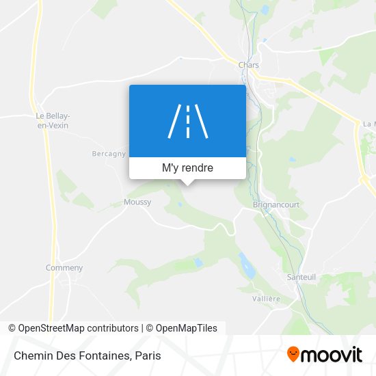Chemin Des Fontaines plan