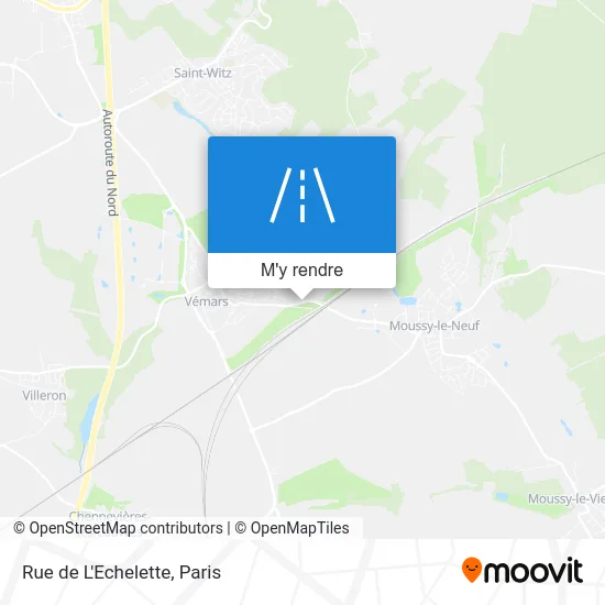 Rue de L'Echelette plan