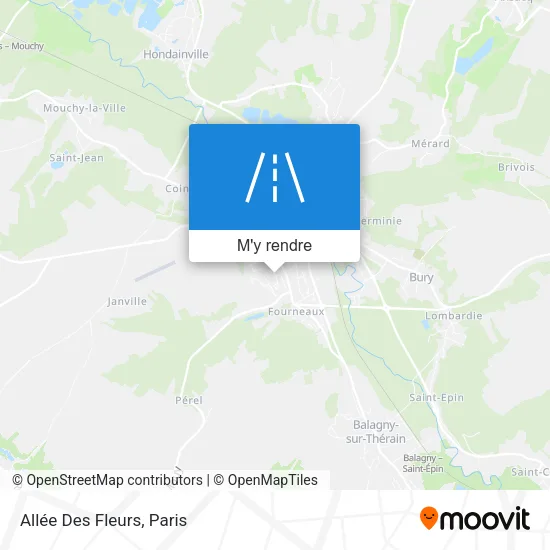 Allée Des Fleurs plan