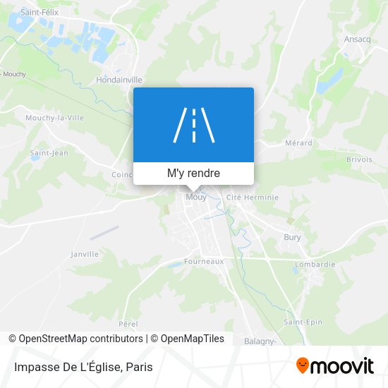 Impasse De L'Église plan