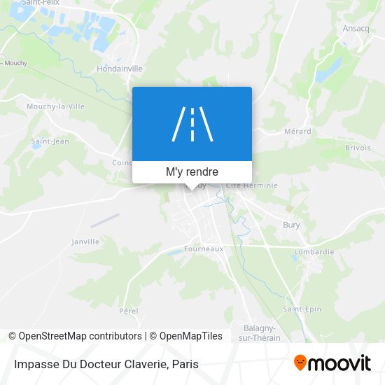 Impasse Du Docteur Claverie plan