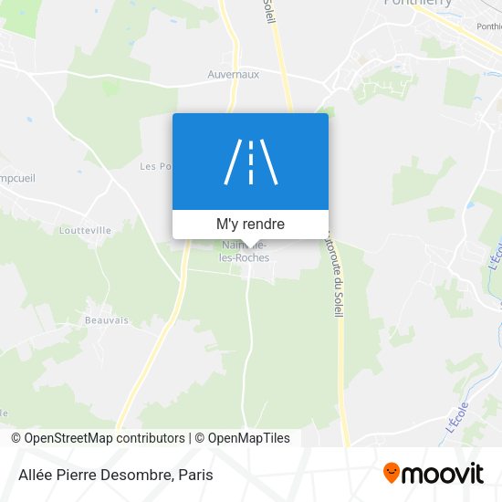Allée Pierre Desombre plan