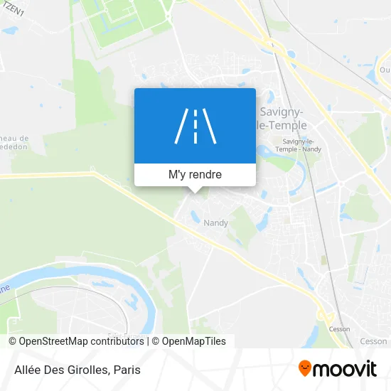 Allée Des Girolles plan