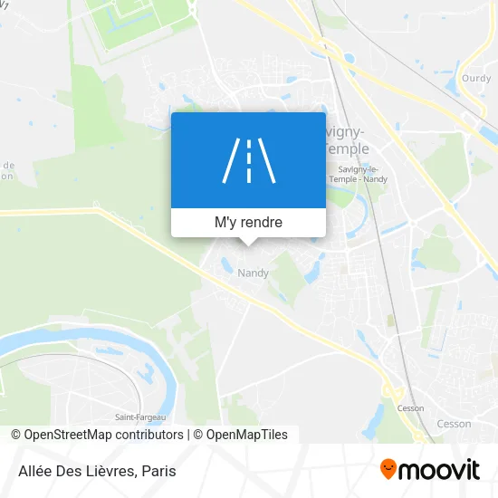 Allée Des Lièvres plan