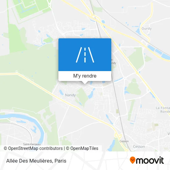 Allée Des Meulières plan