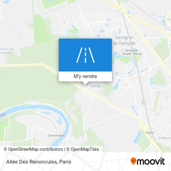 Allée Des Renoncules plan