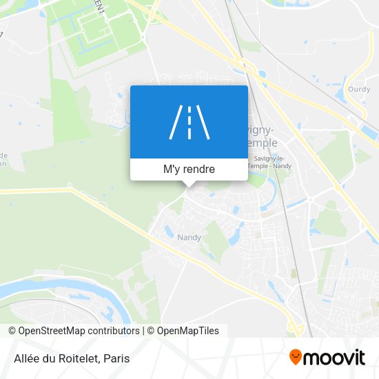 Allée du Roitelet plan