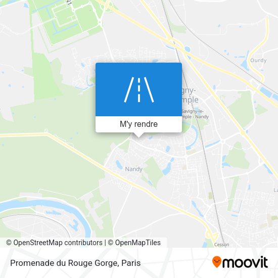 Promenade du Rouge Gorge plan
