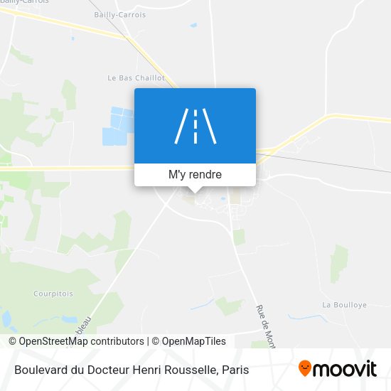 Boulevard du Docteur Henri Rousselle plan