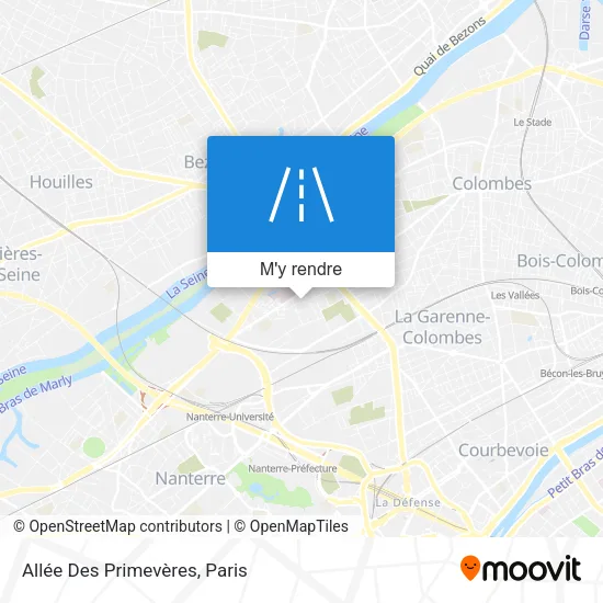 Allée Des Primevères plan