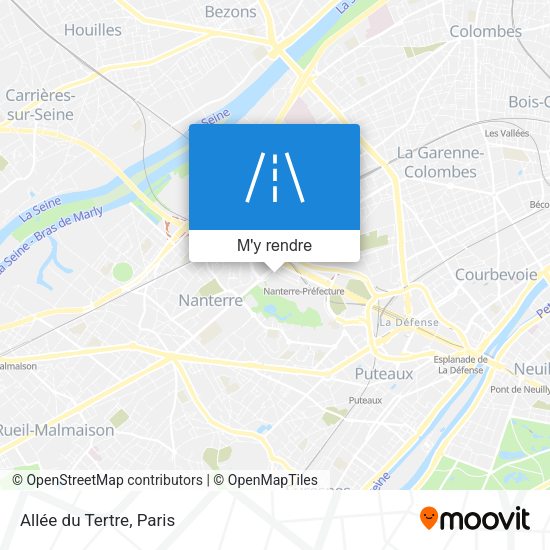 Allée du Tertre plan