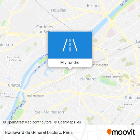 Boulevard du Général Leclerc plan