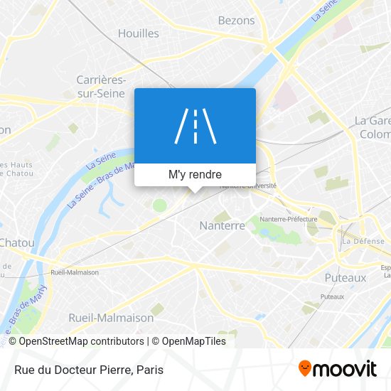 Rue du Docteur Pierre plan