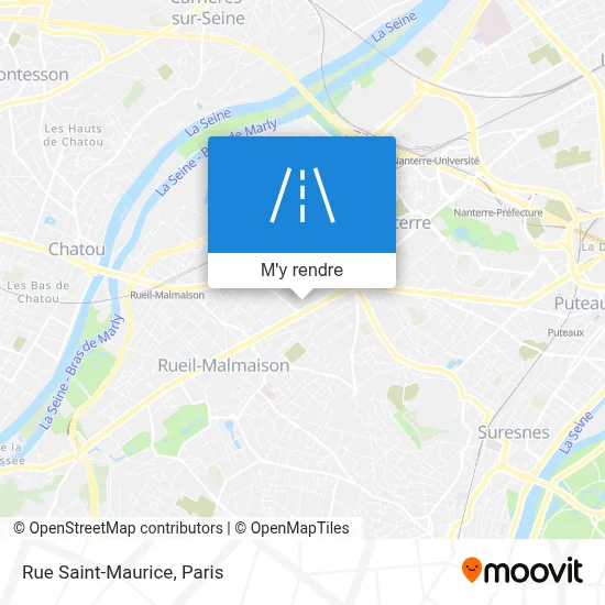 Rue Saint-Maurice plan