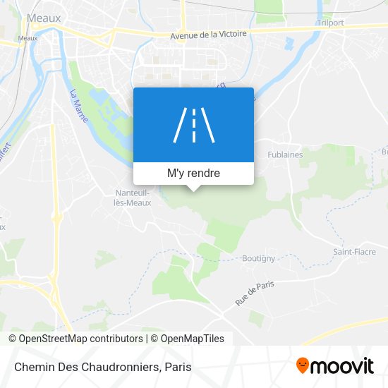 Chemin Des Chaudronniers plan