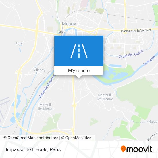 Impasse de L'École plan