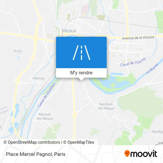 Place Marcel Pagnol plan