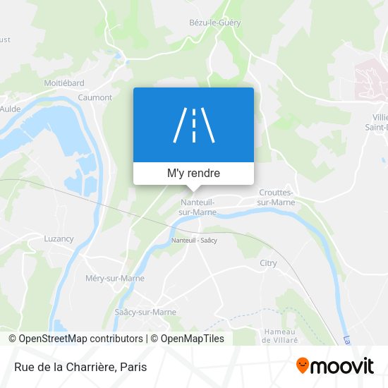 Rue de la Charrière plan