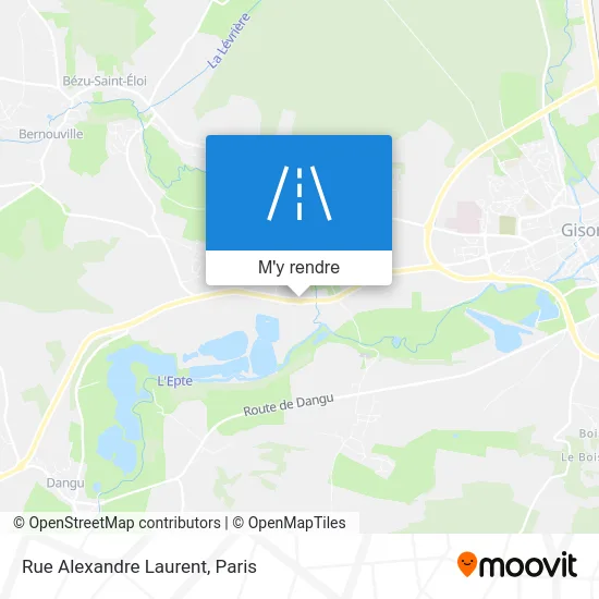 Rue Alexandre Laurent plan