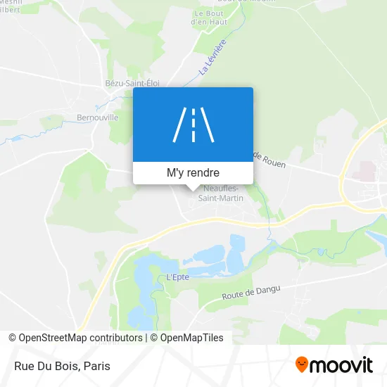 Rue Du Bois plan