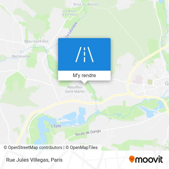 Rue Jules Villegas plan