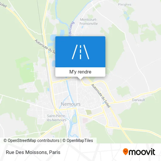 Rue Des Moissons plan