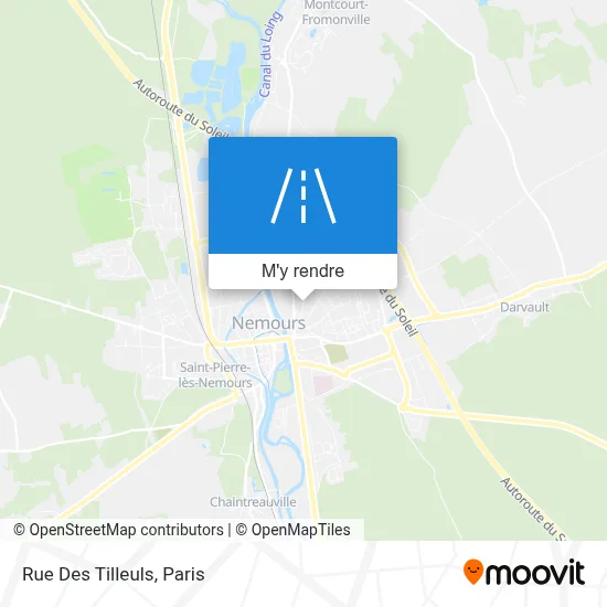 Rue Des Tilleuls plan