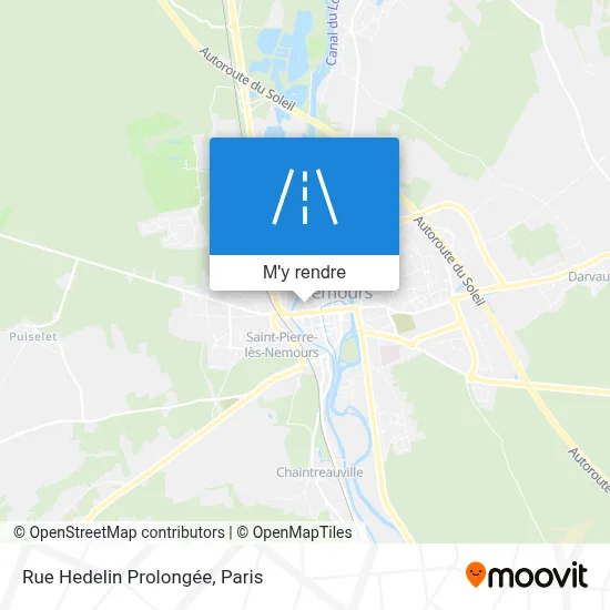 Rue Hedelin Prolongée plan