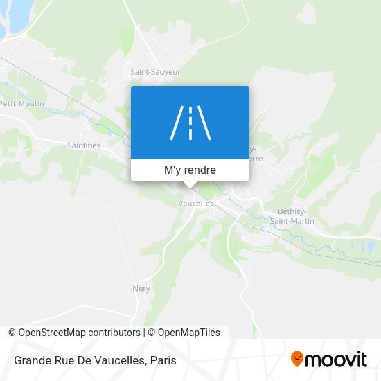 Grande Rue De Vaucelles plan