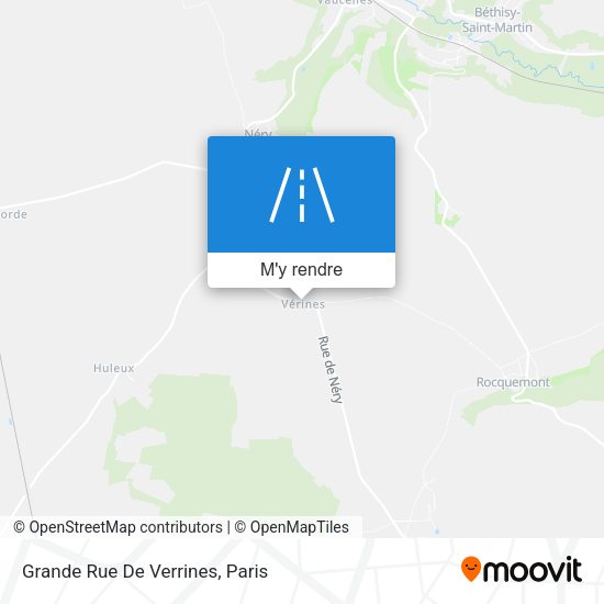 Grande Rue De Verrines plan