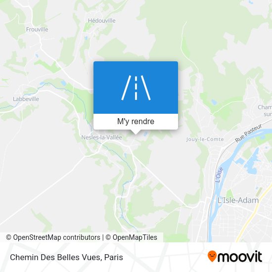 Chemin Des Belles Vues plan