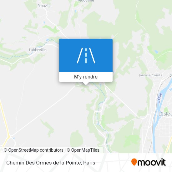 Chemin Des Ormes de la Pointe plan
