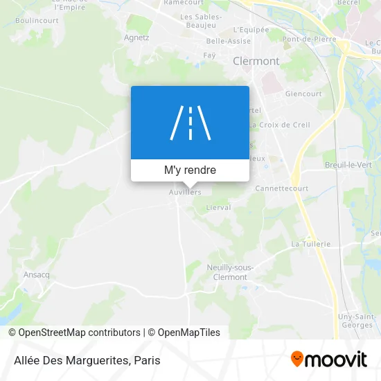 Allée Des Marguerites plan