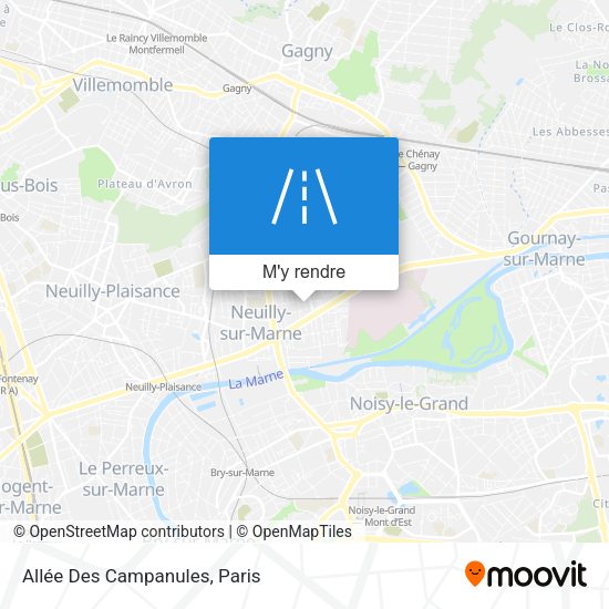 Allée Des Campanules plan