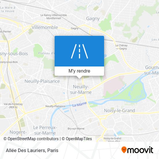 Allée Des Lauriers plan