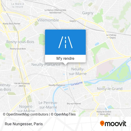 Rue Nungesser plan