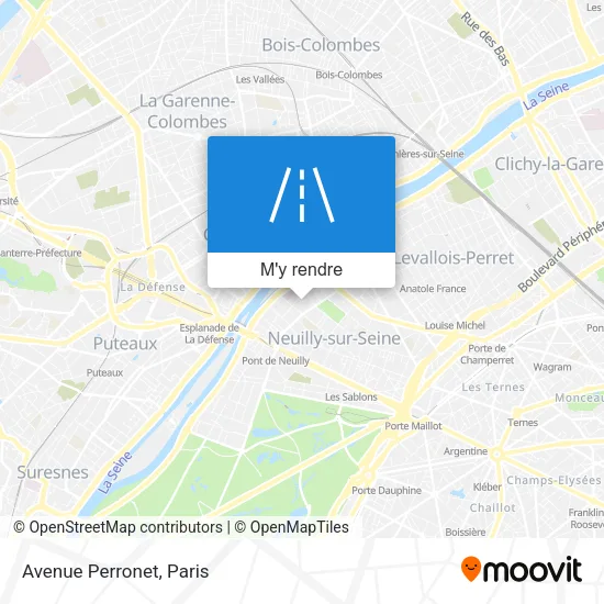 Avenue Perronet plan