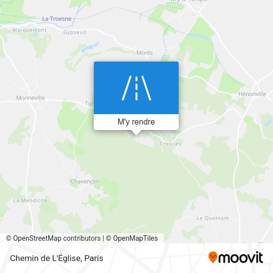 Chemin De L'Église plan