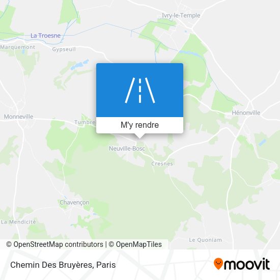 Chemin Des Bruyères plan