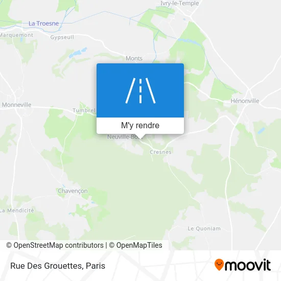 Rue Des Grouettes plan