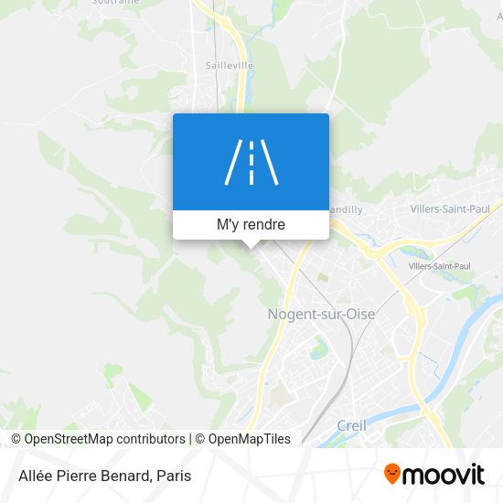 Allée Pierre Benard plan